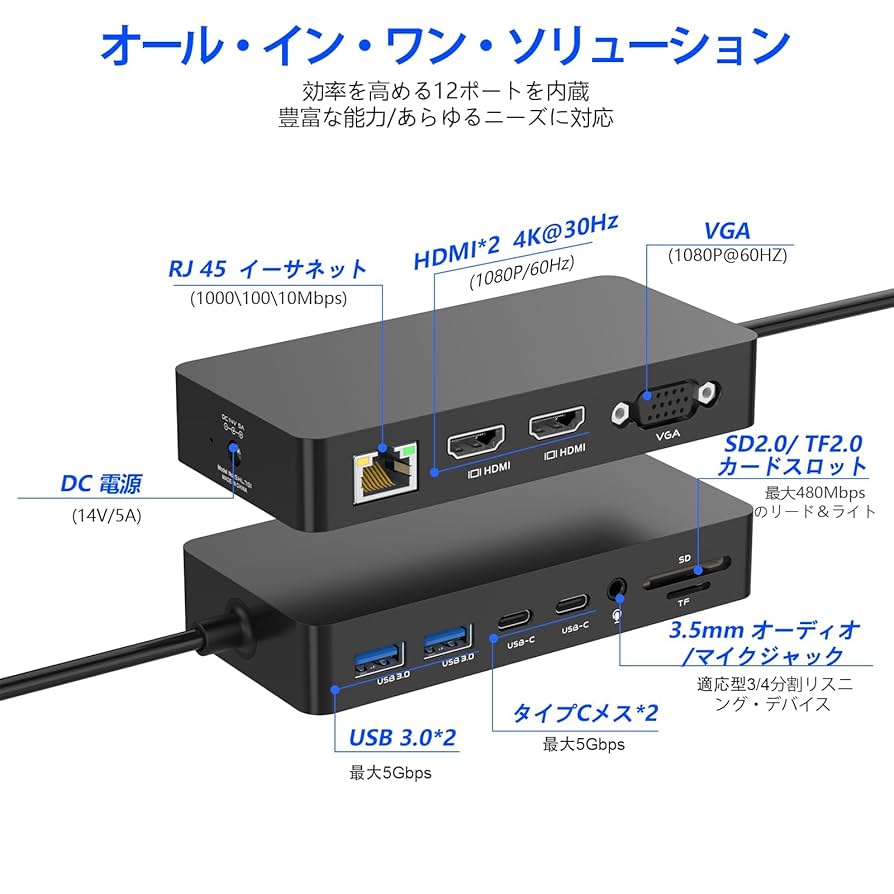 Surfaceドック　即日発送！ 楽天市場】【送料無料】Surface ドック USB C Thunderbolt 4